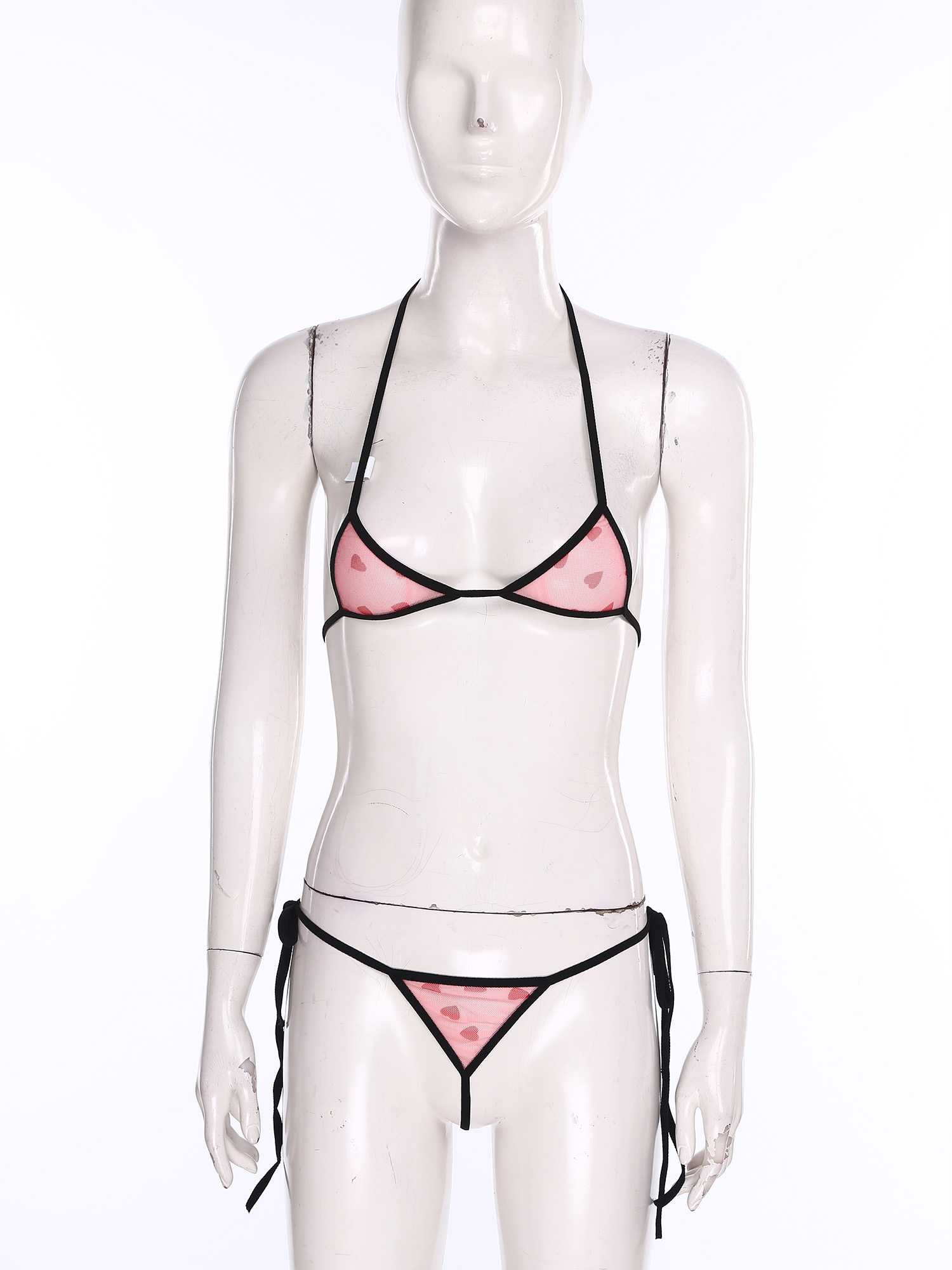 Womens Micro Mini Bikini Linge - Lace Bralette Set ulasan dan harga