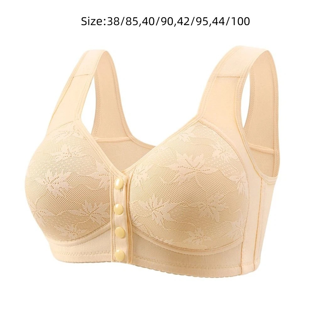 Casual Front Buckle Wireless S - Cotton Bra Everyday ulasan dan harga