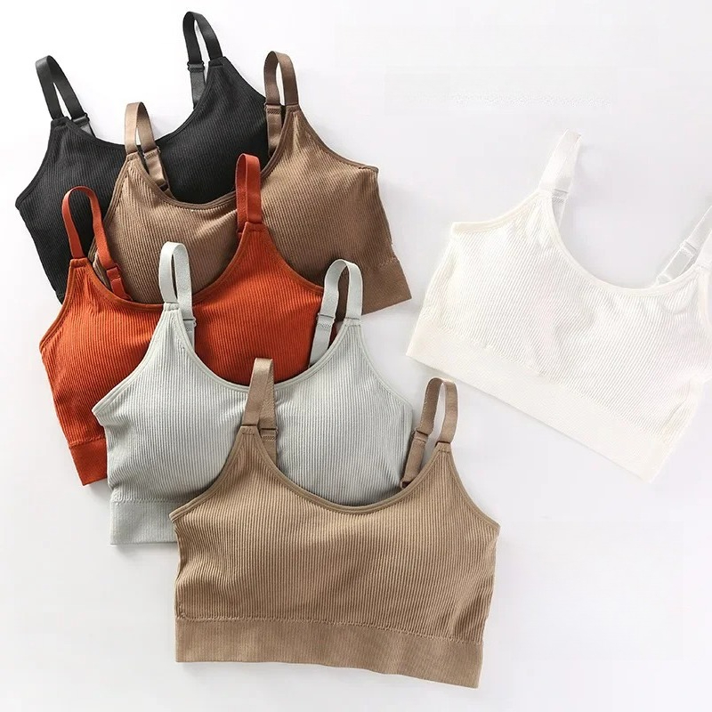 Sexy Seamless Brassiere Bras f - Sleep Bra Bralette ulasan dan harga