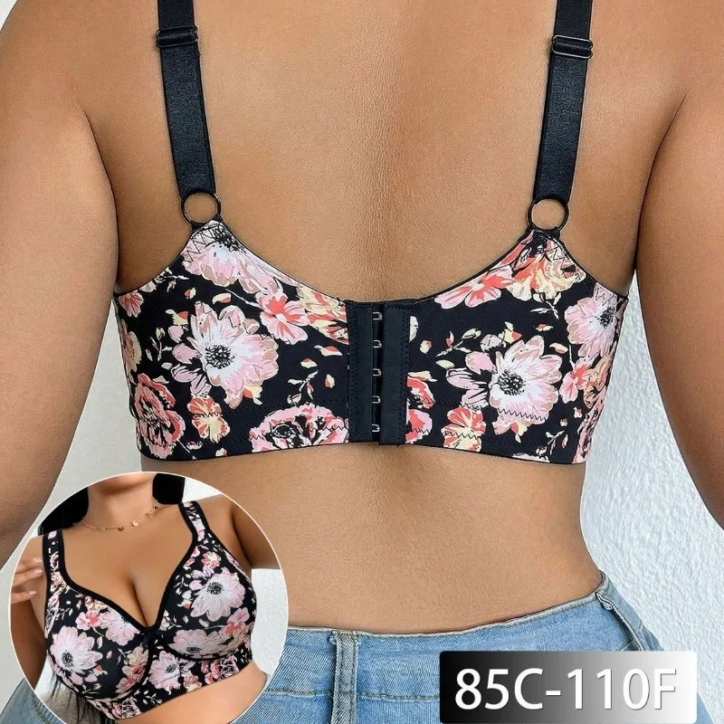 Plus Size Women Bra Lace Push  - Full Coverage Bra ulasan dan harga