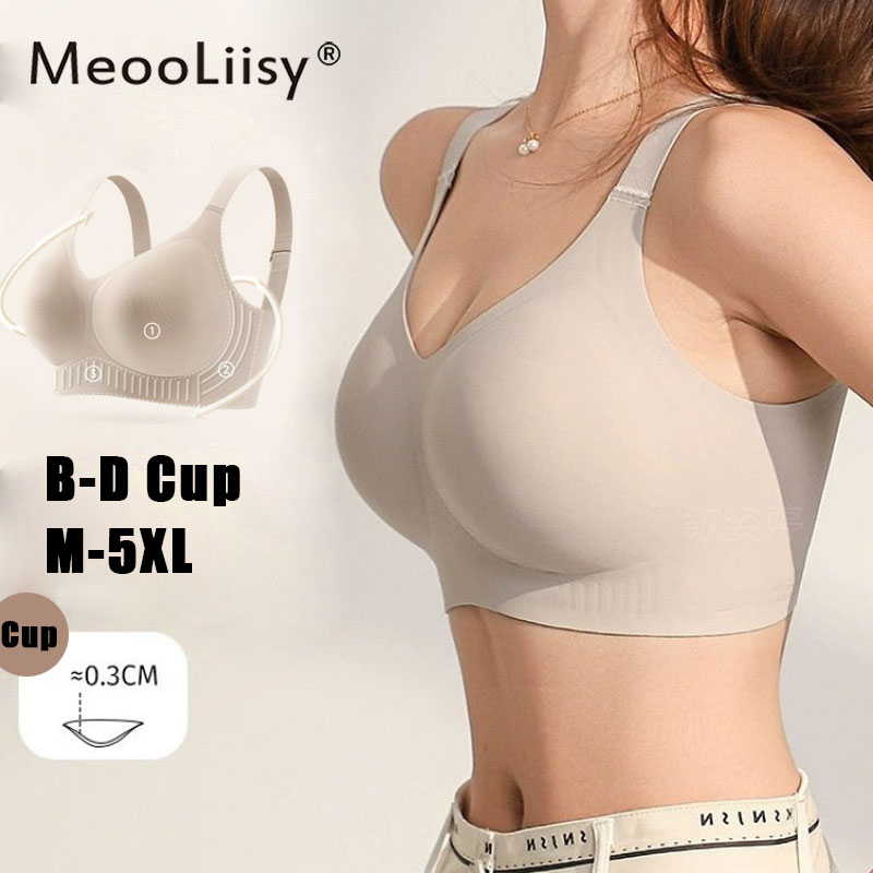 MeooLiisy Large Size Minimizer - Mastectomy Bra Pocket ulasan dan harga
