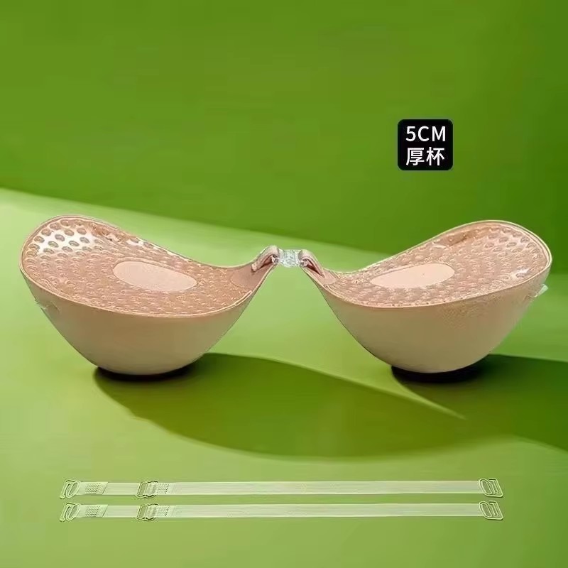 5cm Thick Breathable Adhesive  - Plunge Bra Push Up ulasan dan harga