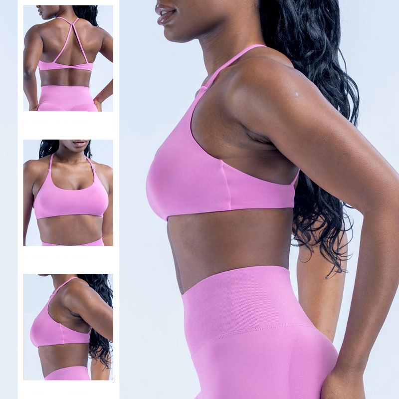 SEEKSUC New Seamless Knitted Y - T Shirt Bra Seamless ulasan dan harga