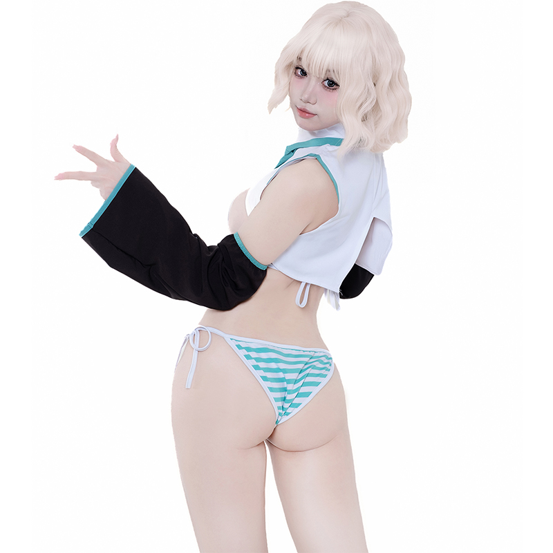 SENMHS Anime Sexy Miku Uniform - Lace Bralette Set ulasan dan harga